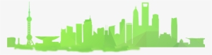 Chicago Skyline Silhouette Png Centerpiece Image Clip - Shanghai Silhouette Png #332939