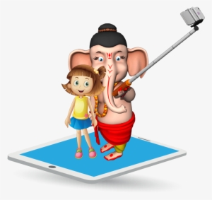 Ganesh Ji Cartton Png #333326