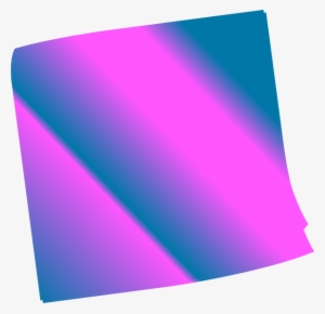 Shaded Blue Pinkn Sticky Note Svg Clip Arts 600 X 581 #333328