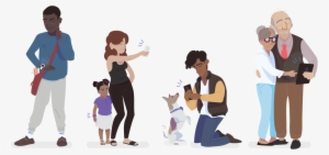 Cheapest Prepaid Phone Plans - People Using Phones Png #333434