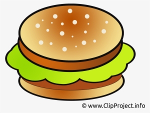 Clipart Hamburger Essen Bilder - Essen Clipart #333435