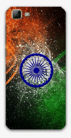 Indian Ashok Chakra With Glass Background Vivo V1 Mobile - Mobile Phone #333459