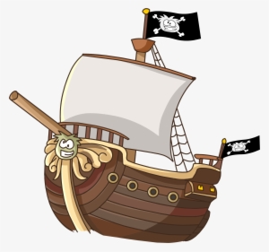 Beautiful X Collection Of Pirate Ship Clipart Free - Pirate Ship Cartoon Png #333484