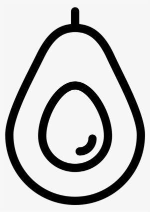Avocado Food Fruit Avocado - Icono Humedad Png #333511