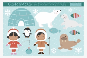 Eskimo Clipart By Poppymoon Design - Design #333641