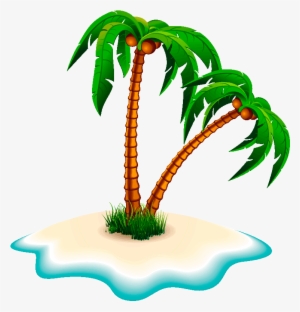 Clipart Png Coconut Tree - Clip Art #333660