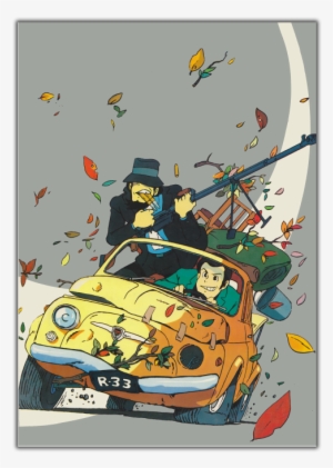 Anyway, To Start Off, We Have A “promotional Artwork” - Lupin Iii Magazine Cover #334201