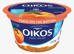Nonfat Yogurt Peach Single Serve - Oikos Greek Yogurt Blueberry #334418