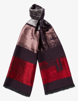 Rosario Landscape Jacquard Scarf - Scarf #334442