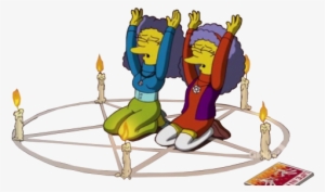 Hell Halloween The Simpsons Simpsons Satanism Transparent - Simpsons Treehouse Of Horror Png #334944