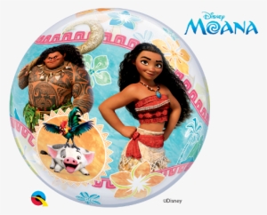 Lightbox - 22" Single Bubble Disney Moana - Mylar Balloons Foil #335041