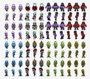 Zombie - Pixel Zombie Sprite Sheet #335745