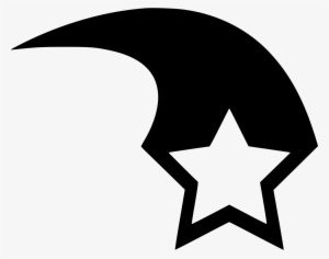 Shooting Star - - Hot Pink Glitter Star #335768