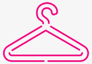 Small - Hanger Clipart Black And White #335993