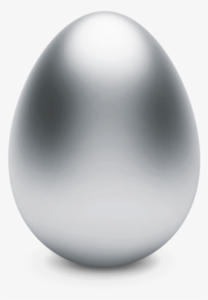 1st To Find The Silver Egg Wins Http - Gray Easter Egg Png #336041