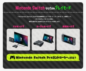 スプラ トゥーン テーブル モード Clipart Splatoon 2 Nintendo Switch - Nintendo Switch Game Console #336064