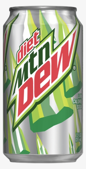 Diet Mountain Dew - Diet Mountain Dew Can Png #336369