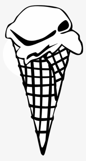 Free Vector Ice Cream Cone (b And W) Clip Art - Ice Cream Cone #336555 Free Vector Ice Cream Cone (b And W) Clip Art - Ice Cream Cone #336555