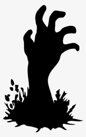 Halloween Transparent Png Image - Zombie Hand Png #336728
