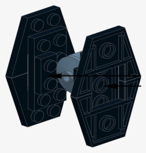 Mini Tie Fighter - Wood #336755 Mini Tie Fighter - Wood #336755