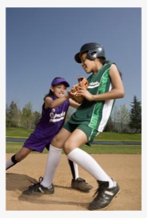Softball - Softballspiel Der Kleinen Liga Postkarte #336777