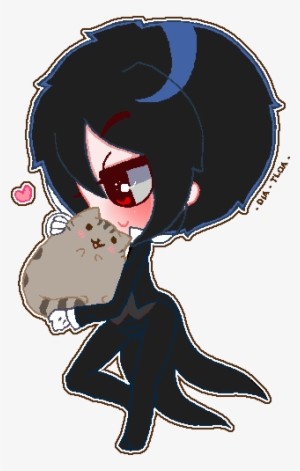 Kuroshitsuji Ova Images Sebastian And Pusheen Wallpaper - Black Butler Chibi Transparent Background #337008