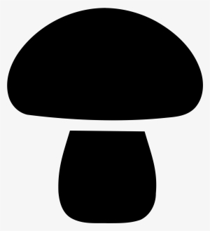 Vector Mushroom Svg - Mushroom Icon Black And White #337094