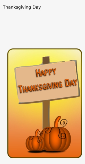 How To Set Use Happy Thanksgiving Day Sign Svg Vector #337416