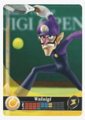 Waluigi - Tennis - Mario Sports Superstars #337552