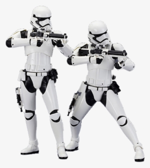 Star Wars First Order Stormtrooper Artfx 2 Pack Display - Stormtrooper First Order Png #337974