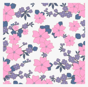 Big Image - Vintage Floral Pattern, Boho-chic Tile Coaster #337999