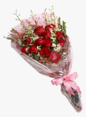 Lindas Flores Png - Flowers Wrapped In Cellophane #338056