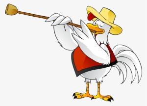 Cartoon Chicken By Krizpi On Clipart Library - Chicken Cartoon Png Clipart #338363