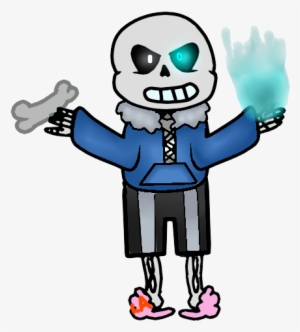 Future Sans - Undertale Sans Battle Sprite - Free Transparent PNG Clipart  Images Download