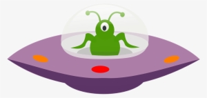 Spaceship Alien Saucer - Flying Saucer Clip Art #338864