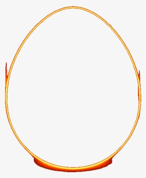 Egg In Flames 1 - Necklace #338910