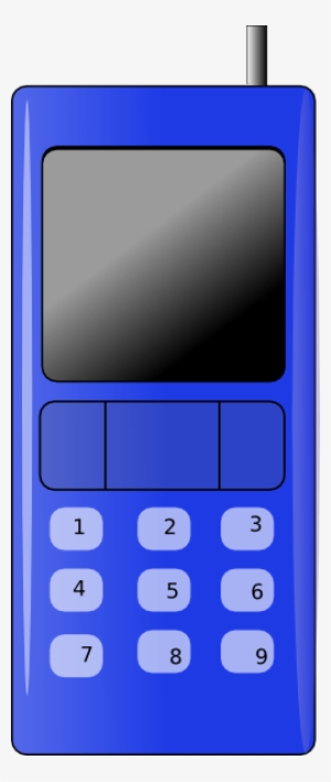 Hand Phone Svg Clip Arts 252 X 596 Px #338933