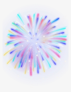 Fireworks Neon Colorful Floral Sparkle - Neon Firework Png #338978