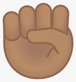 Raised Fist Medium Skin Tone Icon - Puño Emoji #339259