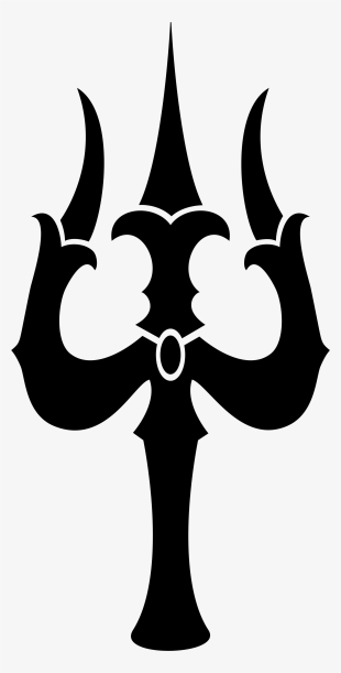 To See All Three - Trishula Symbol #339456