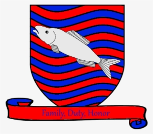 A Song Of Ice And Fire Arms Of House Tully Red Scroll - Game Of Thrones Tully Coat Of Arms #339640