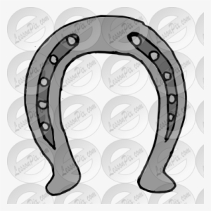 Horseshoe Clipart Good Luck Horseshoe - Clip Art #339645