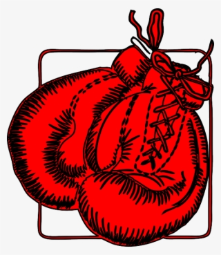 Boxing Gloves Svg Clip Arts 516 X 595 Px #339703