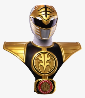 Mighty - Mighty Morphin Power Rangers White Ranger Png #3300733