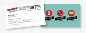 Ruby Porter Collateral Business Cards - Ratoncito Club De La Comedia #3301053