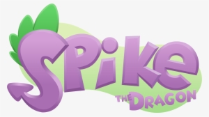 Ragon Spike Rarity Pink Text Green Purple Violet Font - Spike The Dragon Logo #3301974