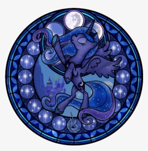 My Little Pony Xxix - Luna Stained Glass #3302218