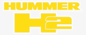 Hummer H2 Block Logo Men's Premium Slim Fit T-shirt - Hummer H2 #3302479