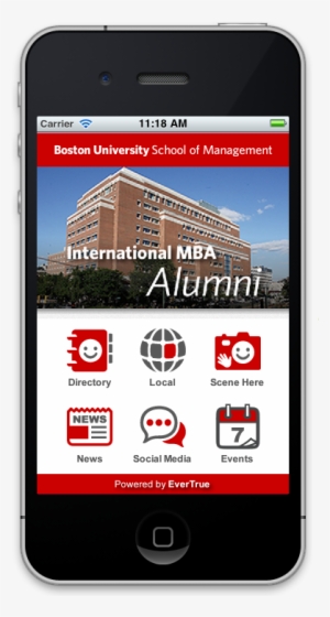 Skin Design & Icon Development For Evertrue Alumni - Mobile Phone Facebook Interface #3303322