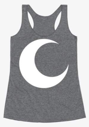 Moon Knight Logo Racerback Tank Top - I'm Really Into Yoga (and By Yoga I Mean Drinking Wine #3304036